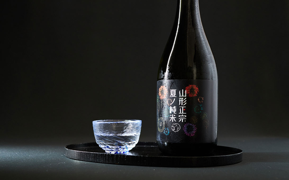 山形正宗 夏ノ純米 花火ラベル 水戸部酒造｜酒乃店もりした｜三重の地酒を取り扱う酒屋