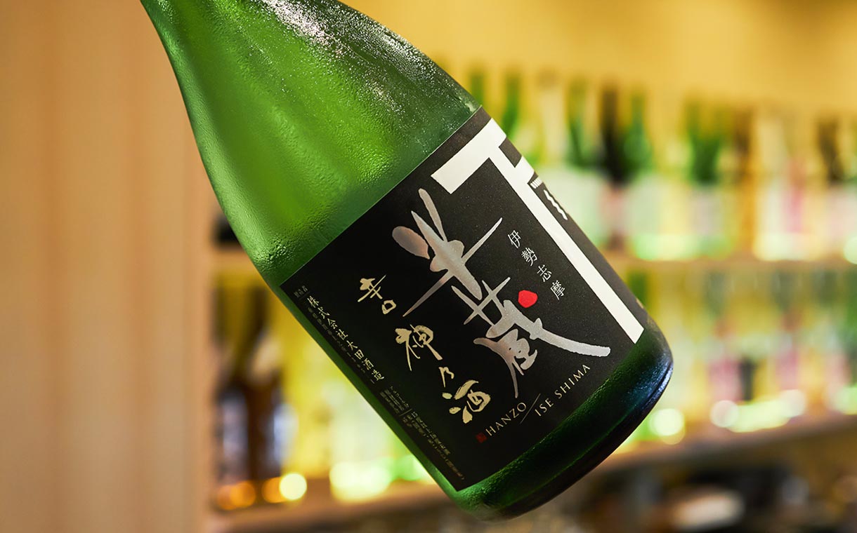 半蔵 純米辛口 神乃酒 伊勢志摩ラベル 720ml 大田酒造｜酒乃店