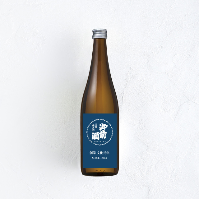 辻本店『御前酒 藍（菩提酛原酒）』はこちら。