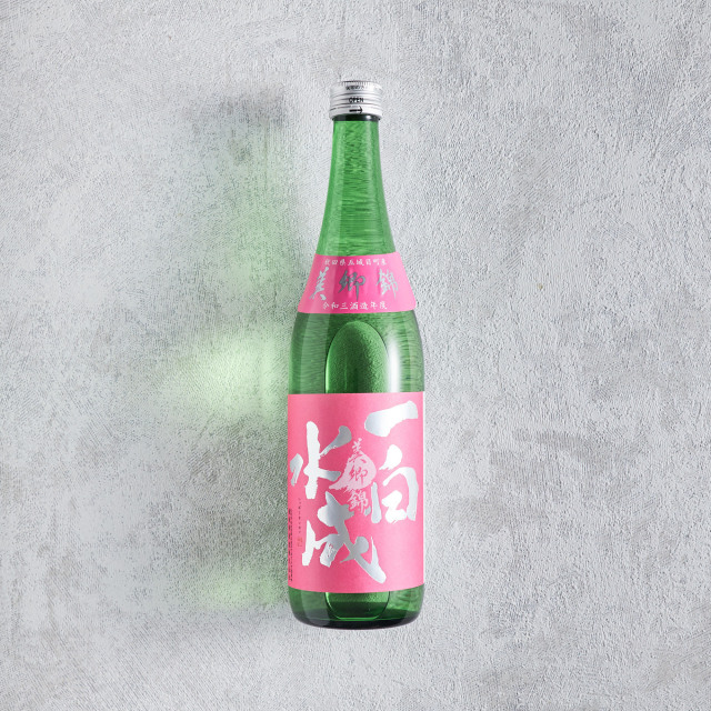 福禄寿酒造『一白水成 純米吟醸 美郷錦 火入れ』はこちら。
